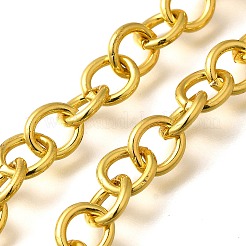 Rack Plating Brass Link Chains&nbsp;CHC-M027-01G