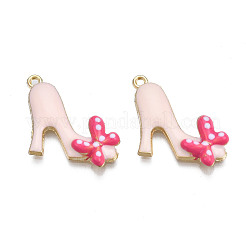 Rack Plating Alloy Enamel Pendants&nbsp;ENAM-T011-131A