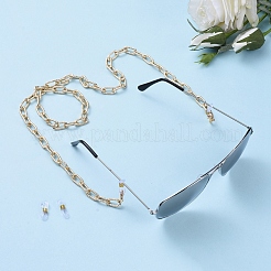 Aluminum Paperclip Chains Glasses Neck Cord&nbsp;AJEW-EH00027-01