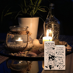 Wood Candle Holder&nbsp;AJEW-WH0268-006