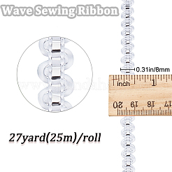 25M Metallic Yarn Lace Ribbons&nbsp;OCOR-GF0003-09K