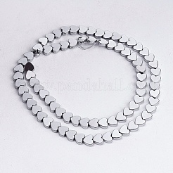Non-magnetic Synthetic Hematite Beads Strands&nbsp;X-G-Q883-6x6mm-6
