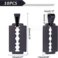 304 Stainless Steel Pendants&nbsp;STAS-UN0037-85