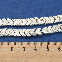 Electroplated Natural Lava Rock Beads Strands&nbsp;G-I360-X01-04