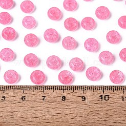 Fgbグレードaドローベンチスタイルガラスシードビーズ  ロンデル  模造キャットアイビーズ  サクランボ色  7.5x4.5mm  穴：1.2~1.4mm  約1250個/ポンド&nbsp;SEED-Q040-02A-17