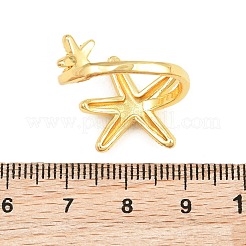 Ocean Brass Cuff Open Rings&nbsp;KK-CBA5A76-04G-02