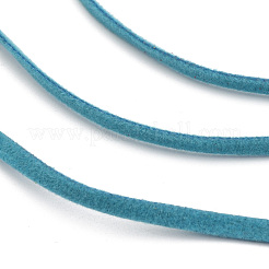 スエード調コード  DIYのジュエリーには  ミックスカラー  2.5~10x1~2.5mm  約1.09ヤード（1m）/連&nbsp;LW-MSMC001-03