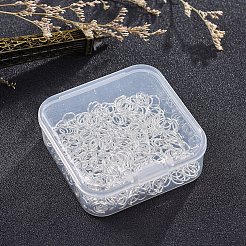 鉄オープン丸カン  ラウンド  銀  21ゲージ  6x0.7mm  内径：5mm  約400個/箱&nbsp;IFIN-YW0001-08S
