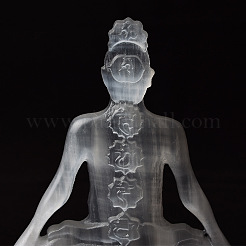 Seven Chakras Selenite Feng Shui Home Decoration&nbsp;PW-WG84093-01