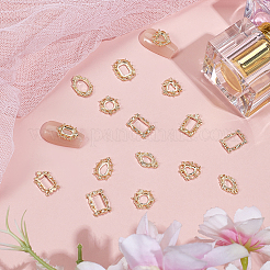 Alloy Cabochons&nbsp;MRMJ-WH0082-77