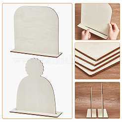 Wood Hat Stand Display Set&nbsp;ODIS-WH0099-24