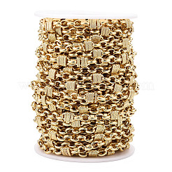 Brass Twist Knot Lock Link Chains&nbsp;CHC-T016-17G