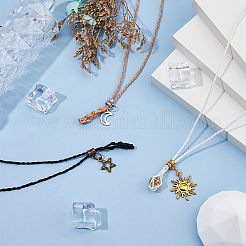 9Pcs 3 Styles Waxed Polyester Cord Necklace Sets&nbsp;NJEW-HS00001