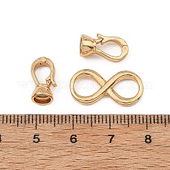 シーグレース インフィニティ ブラス フォールドオーバークラスプ  鉛フリー＆カドミウムフリー＆ニッケルフリー  18KGP本金メッキ  40mm&nbsp;XGRQ58917-791G-1