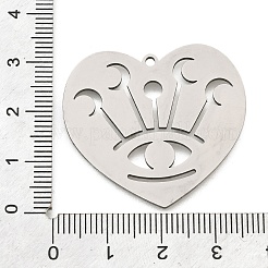 201 Stainless Steel Pendants&nbsp;STAS-S176-06P