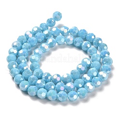 Opaque Glass Beads Stands&nbsp;LS-EGLA-A035-P8mm-B08