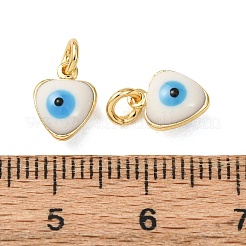 Brass Enamel Charms&nbsp;KK-S518-03H-G
