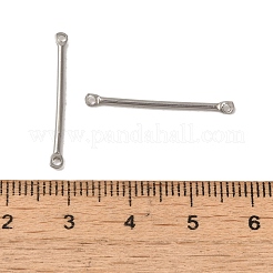 Non-Tarnish 304 Stainless Steel Connector Charms&nbsp;STAS-Q323-06C-P