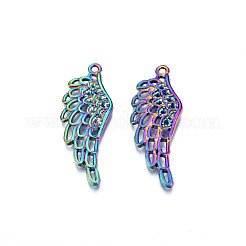 Rainbow Color Alloy Pendant Rhinestone Settings&nbsp;PALLOY-N156-198