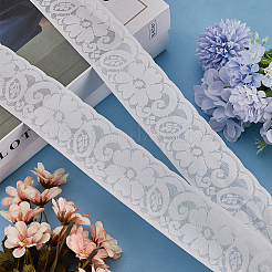 6.25M Nylon Elastic Lace Trim&nbsp;OCOR-GF0003-77A