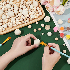 Natural Wooden Round Ball&nbsp;WOOD-PH0003-30
