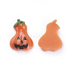 ハロウィンモチーフの樹脂カボション  混合図形  ミックスカラー  8.2x8.2x2.7cm  35個/箱&nbsp;CRES-X0010-07