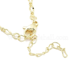 Brass Pendant Necklaces&nbsp;NJEW-B101-04G-01