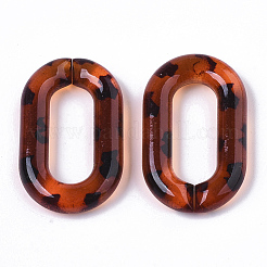 Transparent Acrylic Linking Rings&nbsp;X-OACR-S036-006B-A01