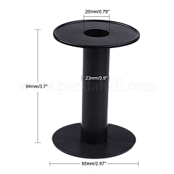 プラスチックスプール  ホイール  ブラック  68x94mm  穴：20mm&nbsp;X-TOOL-R007-1