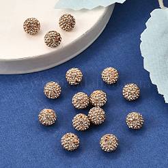 ガラスラインストーンチェコビーズ  内部のポリマークレイ  片穴丸ビーズ  362 _light桃  pp9（1.5mm）  1.6mm  穴：8mm&nbsp;LS-RB-E482-8mm-362
