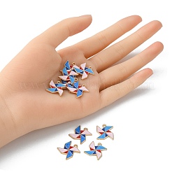Alloy Enamel Pendants&nbsp;ENAM-YW0002-16