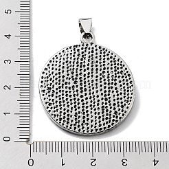 Tibetan Style Alloy Pendants&nbsp;TIBE-L012-024AS
