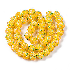 Handmade Lampwork Beads Strands&nbsp;LAMP-N021-015A-04