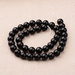 Polished Round Grade A Shell Pearl Bead Strands&nbsp;X-BSHE-M027-6mm-08