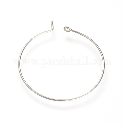 Tarnish Resistant 304 Stainless Steel Hoop Earrings&nbsp;X-STAS-S066-14