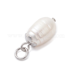 Natural Pearl Pendants&nbsp;PALLOY-JF04618