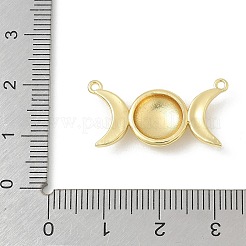 真鍮チャーム  三女神のお守り  ラックめっき  長持ちメッキ  カドミウムフリー＆鉛フリー  18KGP本金メッキ  13.5x26x4mm  穴：1.2mm&nbsp;KK-A300-24G