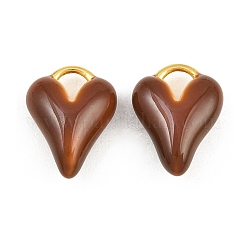 Brass Enamel Pendants&nbsp;KK-CBACBC6-04G