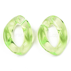 Transparent Acrylic Linking Rings&nbsp;OACR-S036-001A-J06