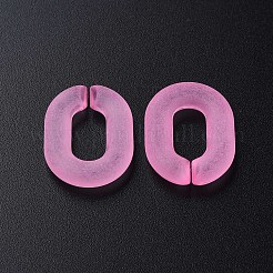Transparent Acrylic Linking Rings&nbsp;MACR-S373-20A-D12