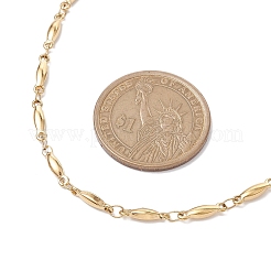 304 Stainless Steel Bar Link Chain Necklaces&nbsp;NJEW-JN04927-01