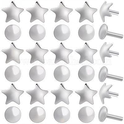 30Pcs 2 Styles 925 Sterling Silver Flat Head Pins&nbsp;STER-SC0001-70P-1
