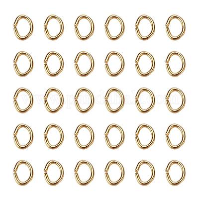 Brass Jump Rings&nbsp;KK-YW0001-26G-1