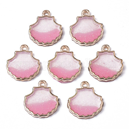 Alloy Resin Pendants X-RESI-R430-01D-LF-1