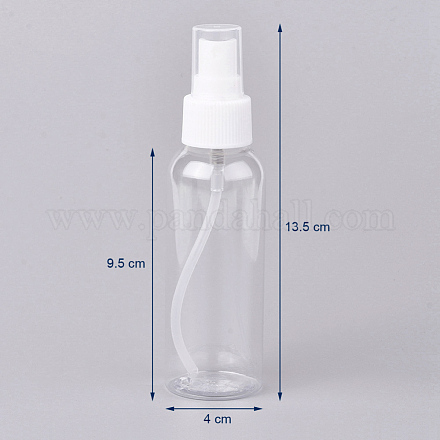 100mlプラスチックスプレーボトル 詰め替え可能なミストポンプ ボトル