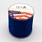 Flat Elastic Crystal String, Elastic Beading Thread, for Stretch Bracelet Making, Dark Blue, 0.6mm, about 328.08 yards(300m)/roll