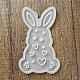 Easter Theme Rabbit with Heart Pattern DIY Silicone Table Lamp Molds&nbsp;SIMO-G008-02C-3