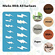 Acrylic Earring Handwork Template&nbsp;DIY-WH0359-046-5