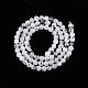 Dyed Natural White Jade Beads Strands&nbsp;G-T140-4mm-A02-3
