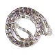 Electroplate Glass Beads Strands&nbsp;GLAA-Q101-02A-HP02-2
